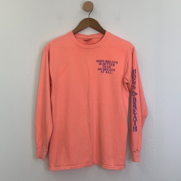 Comfort Colors - Hogs Breath Saloon Key West Graphic Long Sleeve Shirt Small - Picture 9 of 12